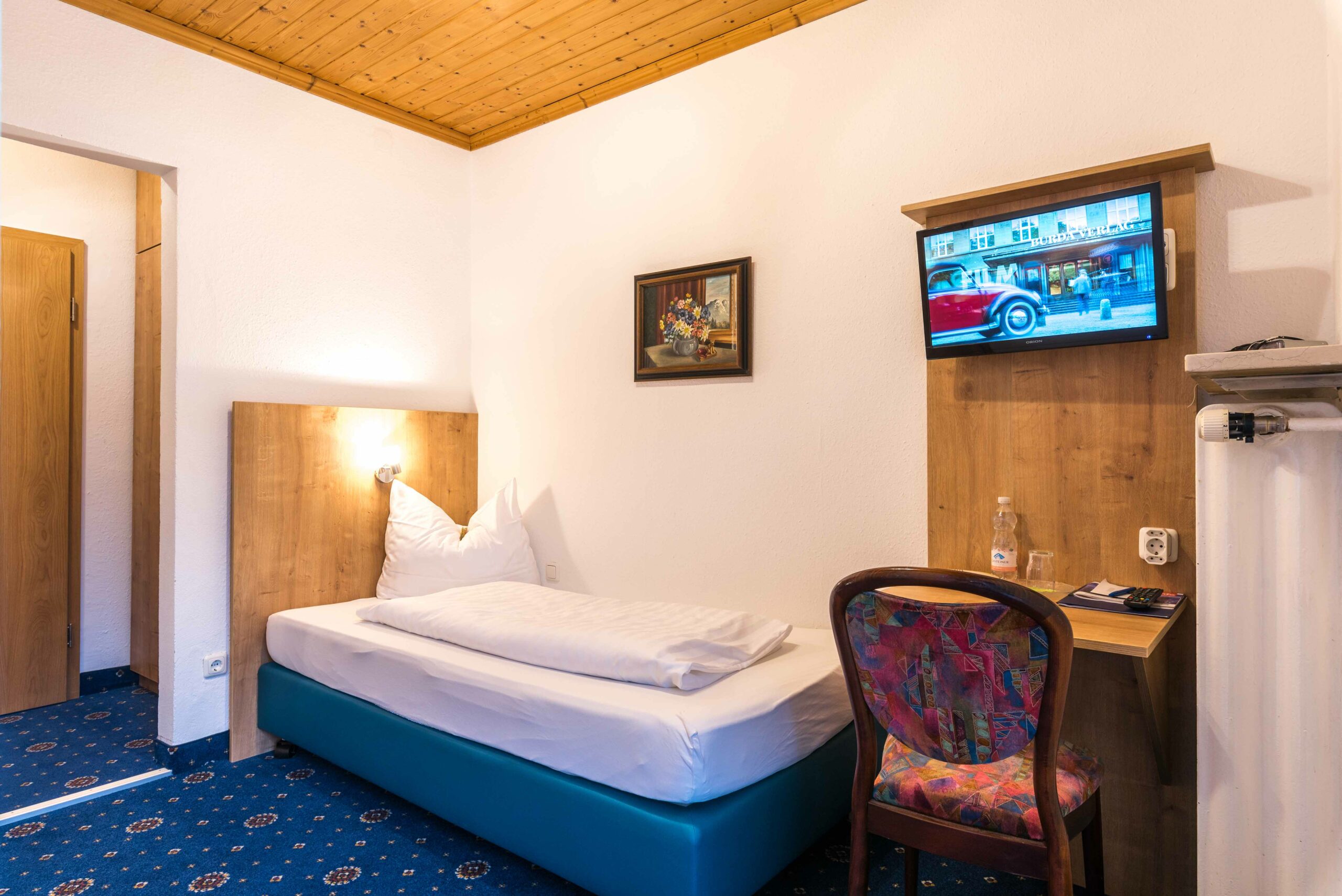 Einzelzimmer im Hotel Garni Almenrausch und Edelweiß in Garmisch-Patenkirchen